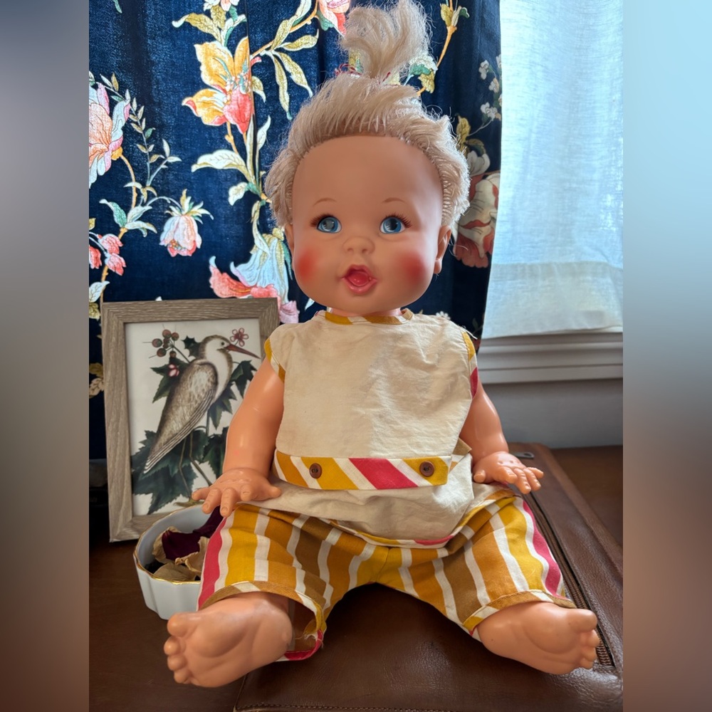 Vintage 1973 Rub A Dub Dolly Doll by Ideal Toy Corp